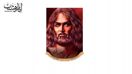 تابلویی تمثال امام حسین (ع)