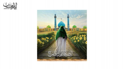 کتیبه تابلویی ویژه نیمه شعبان