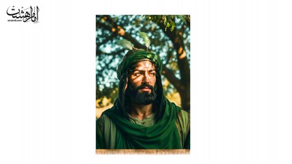 کتیبه آویزی حضرت ابوالفضل(س)