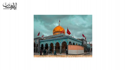 کتیبه تصویر حرم حضرت زینب (س)