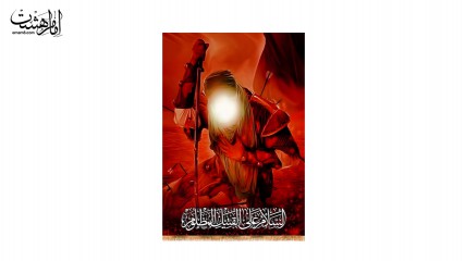 تصویرلحظه شهادت امام حسین (ع)