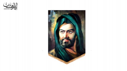 کتیبه آویزی امام حسین (ع)