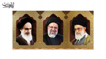 کتیبه امام خمینی، رهبری و شهید رئیسی