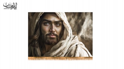 کتیبه تابلویی تمثال امام حسین(ع)