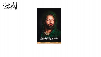 تابلویی تمثال امام حسین (ع)