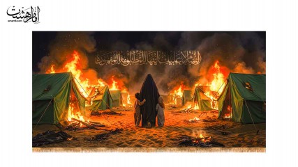 کتیبه پشت منبری حضرت زینب (س) السَّلاَمُ عَلَيْكِ أَيَّتُهَا الْمَظْلُومَةُالْمَقْهُورَةُ