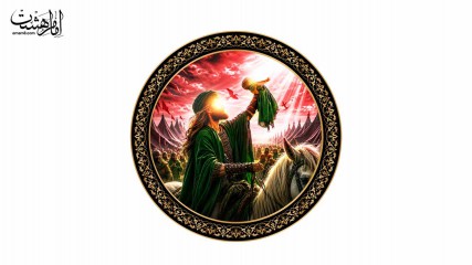 کتیبه دایره ای حضرت علی اصغر(ع)