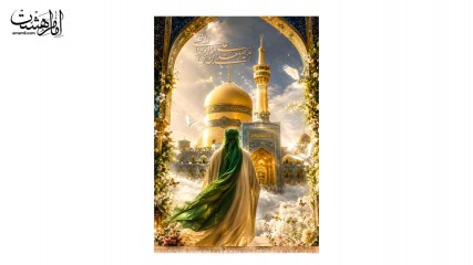 کتیبه تابلویی تصویر حرم امام رضا (ع) کد 29376