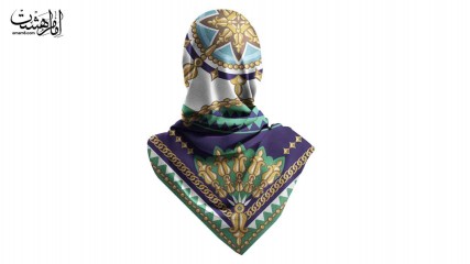 روسری جنس نخی کد 29476