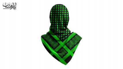 روسری نخی طرح کودک کد 30150