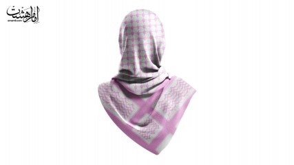 روسری نخی طرح کودک کد 30158