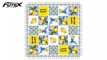 سفره چهار نفره طرح لیمو کد 30803