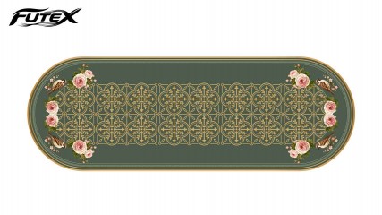 رانر رومیزی مخمل نقش کلاسیک