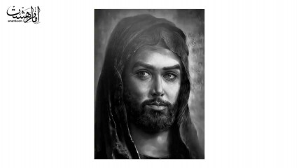 پرچم فلامنت تمثال امام حسین (ع) کد 31479