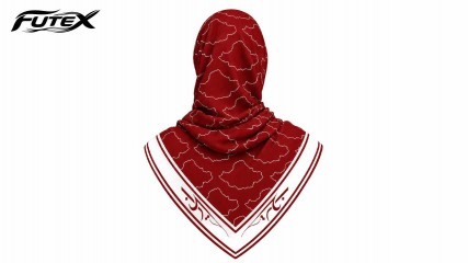روسری نخی مهر ایران زرشکی| طرح نقشه ایران