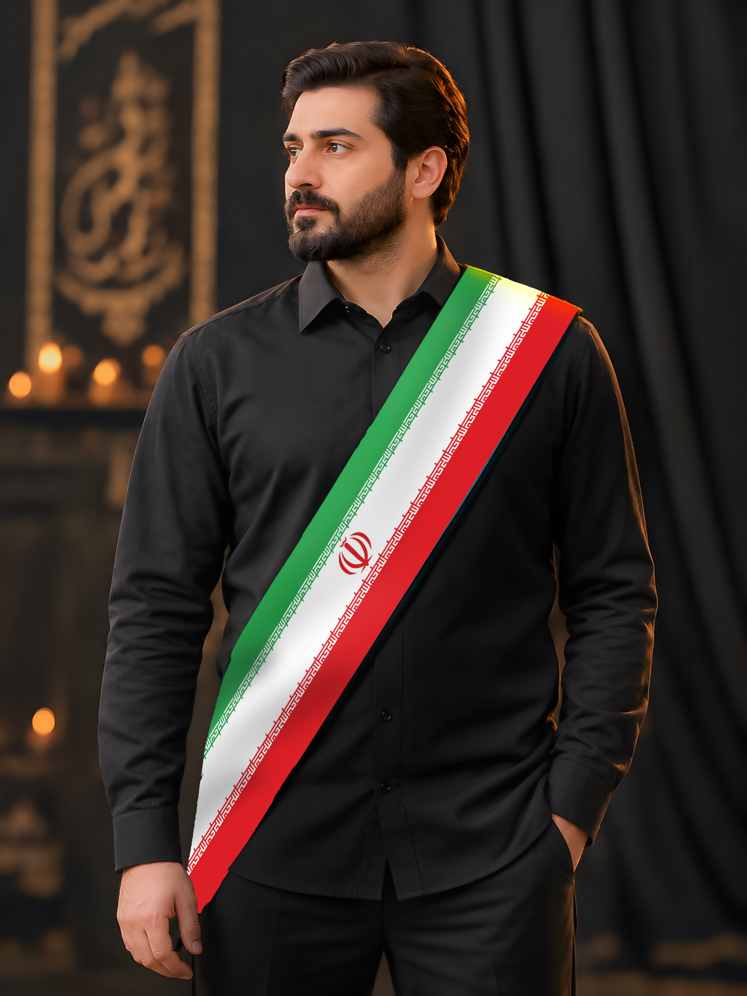 حمایل "پرچم جمهوری اسلامی ایران"