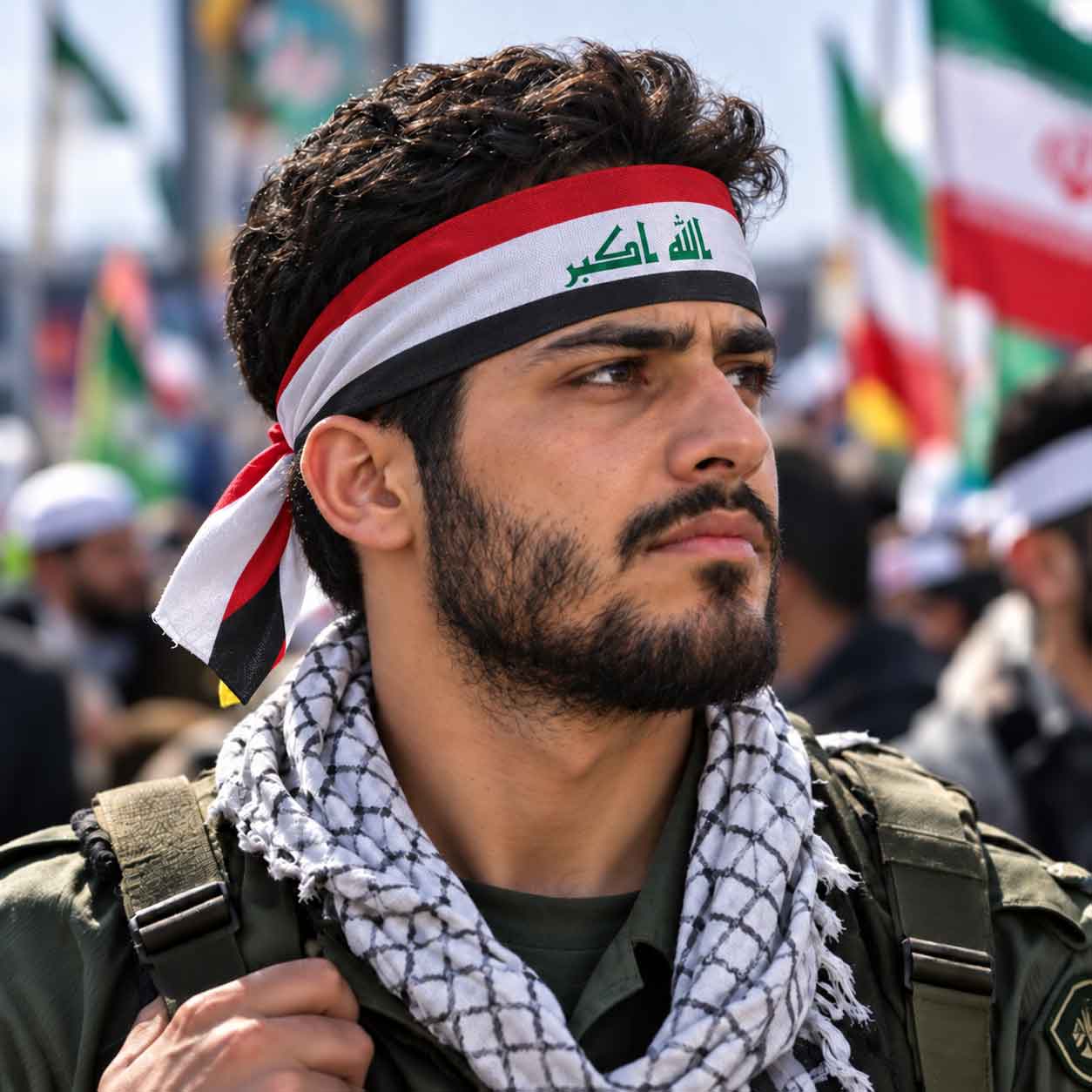 سربند پرچم عراق
